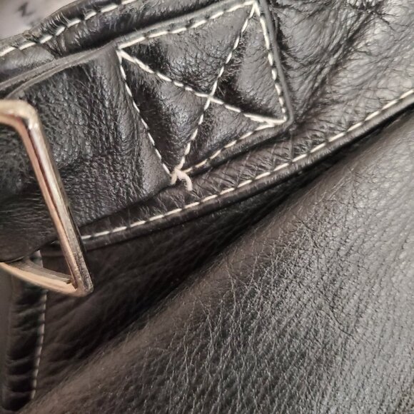 Women’s Vintage Wilsons Leather Cropped Moto Jacket Size M - Picture 9 of 9